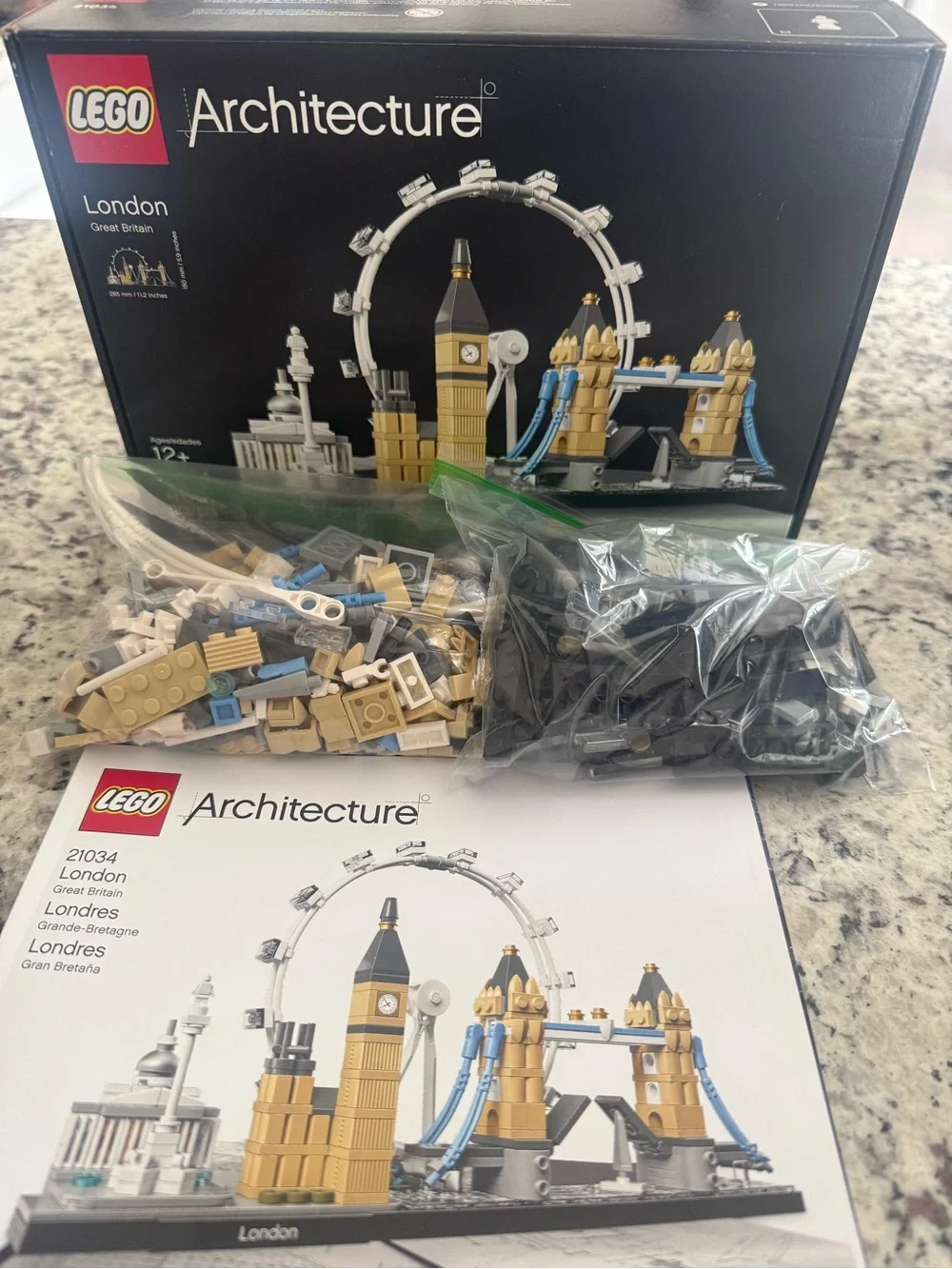 LEGO Architecture London Skyline 21034 | Retired | Box & Instructions